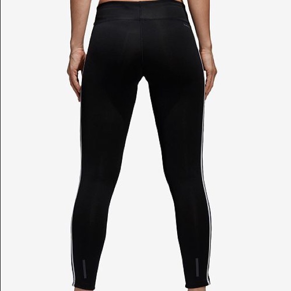 SOLD NWT Adidas ClimaLite Black Leggings (M) - Picture 2 of 8
